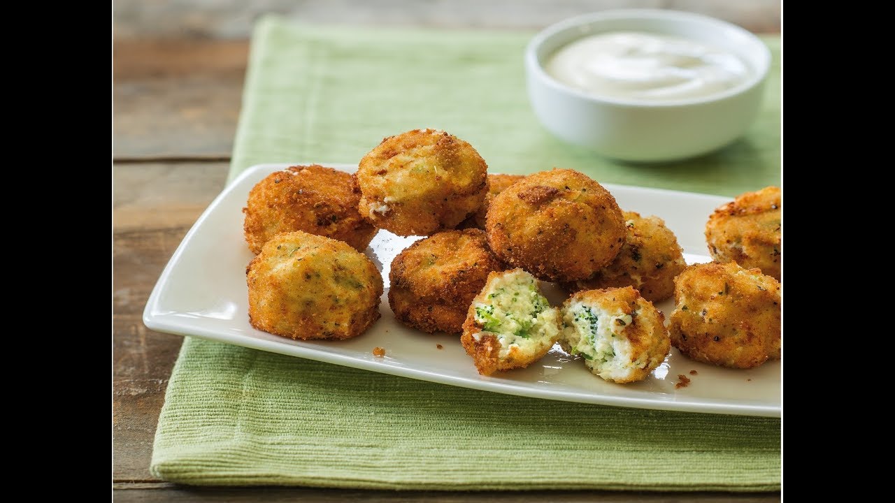 Galbani Broccoli Ricotta Bites - YouTube