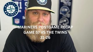Seattle Mariners Postgame Recap: COLE YOUNG IS HERE!!! (31-26)
