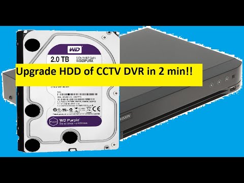 How to install a Hard drive in a dedicated NVR - hikvision 7600 series