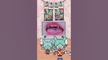 rita playing games while eating ice cream toca boca world #shorts #tocaboca #tocalifeworld