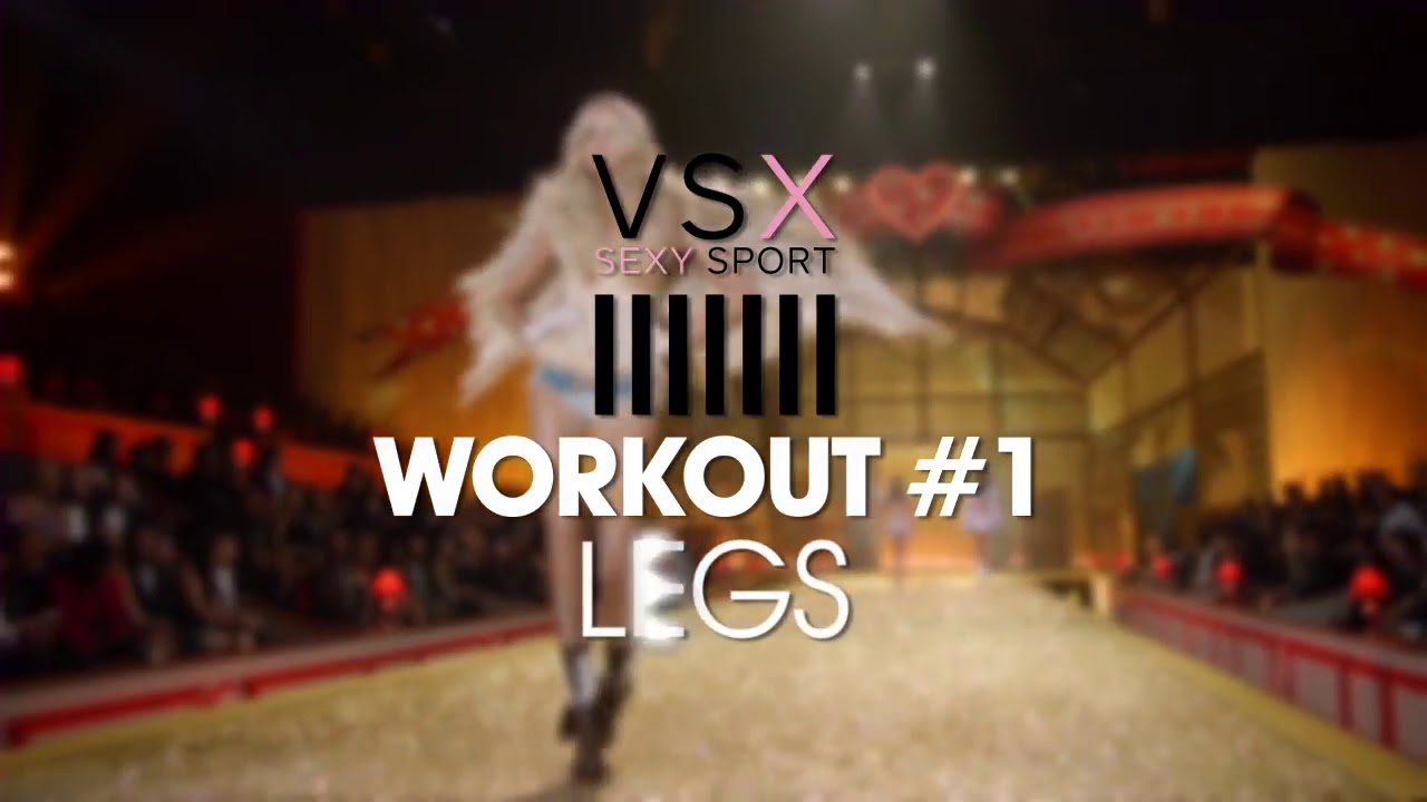 Train Like an Angel. Тренируйся как можели Victoria's Secret💃