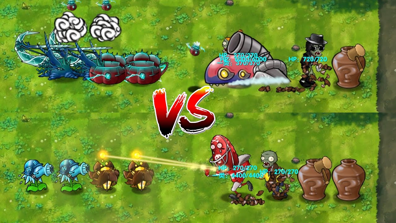 PvZ Fusion 3.1 - Ultimate Plant Teams Vs Random Zombie Vase Breaker ...