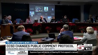 VIDEO: Public now must register in-person to speak at Charleston Co. School meetings