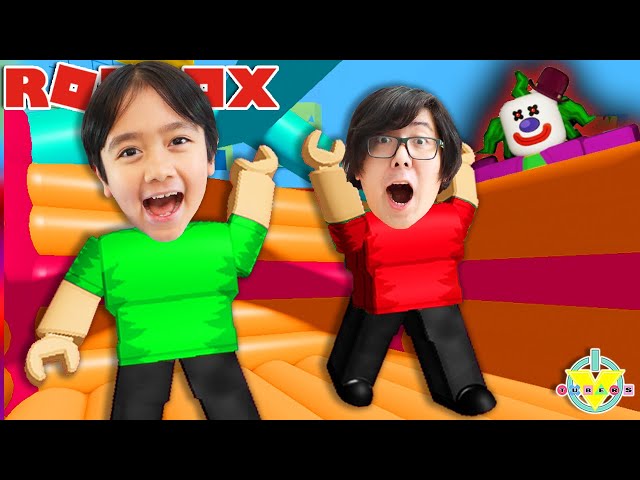 RYAN and DADDY Roblox Adventures! class=