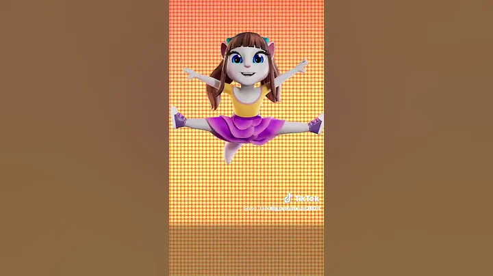 Dance Challenge Time!💃✨ Shine Together With Talking Angela #lego #minecraft