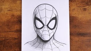 How to Draw Spider-Man 🕷️ | Easy Pencil Drawing Tutorial