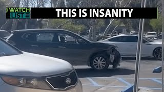 (VIDEO) Orange County Driver Goes On Car-Smashing Rampage