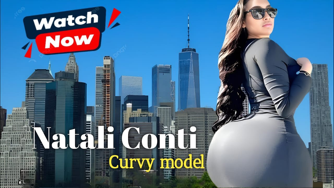 Natali Conti ☑️ Big Size Curvy And Plus Size Model | Big Curvy Fashion