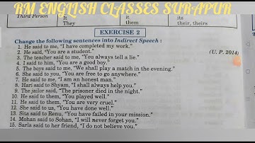 Indirect Exercise 2 form excellent book by Ramesh Sir