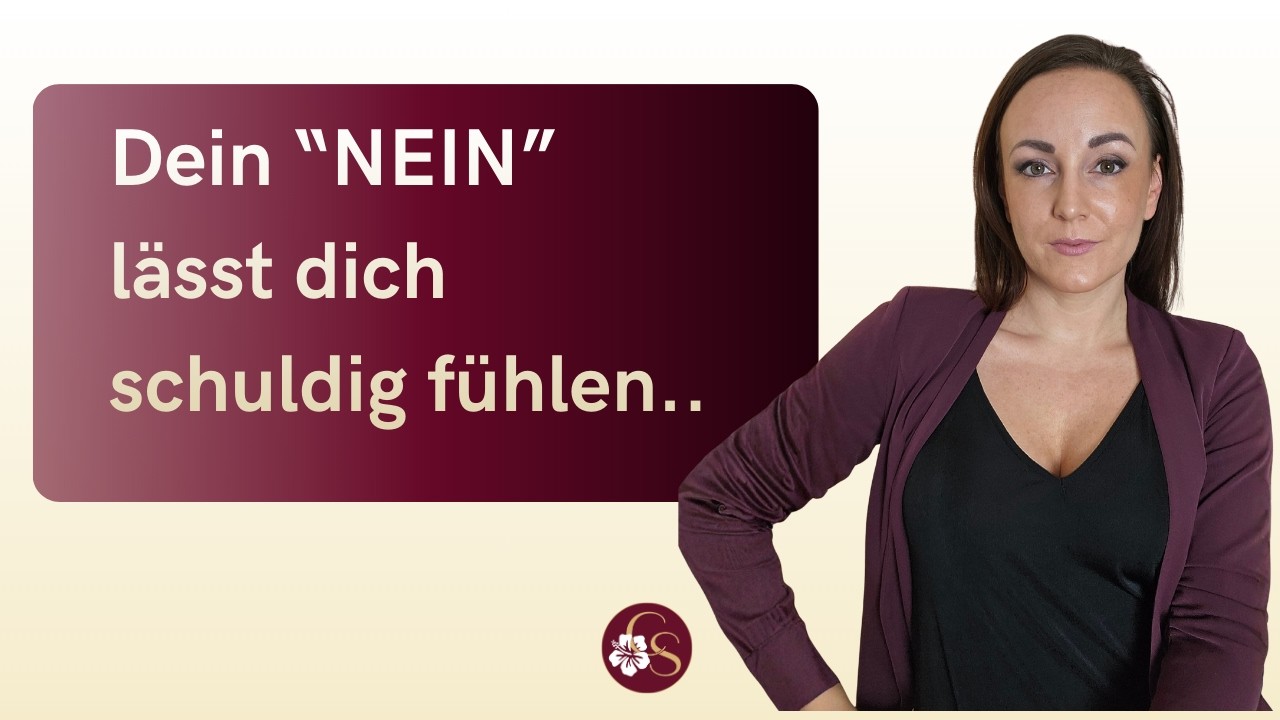 Frau in Verantwortung und  Schuldgefühle + schlechtem Gewissen bei einem NEIN? DAS steckt dahinter!