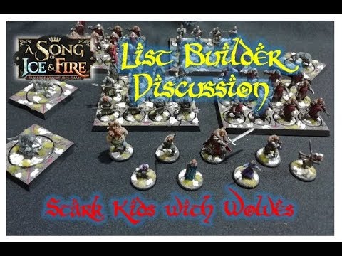 Stark Kids and Wolves List building and discussion – A Song of Ice and Fire miniatures game