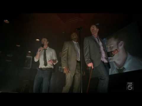 House, Chase, Foreman at karaoke bar singing Midnight Train to Georgia[HQ]