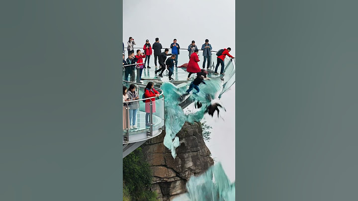 Glass Bridge BREAKS in China — Tourists Fall Into Deep Gorge! Part 2  #bridgecollapse #china #shorts
