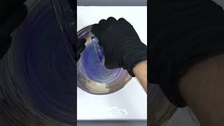 Gorgeous Ring Pour Fluid Art Painting