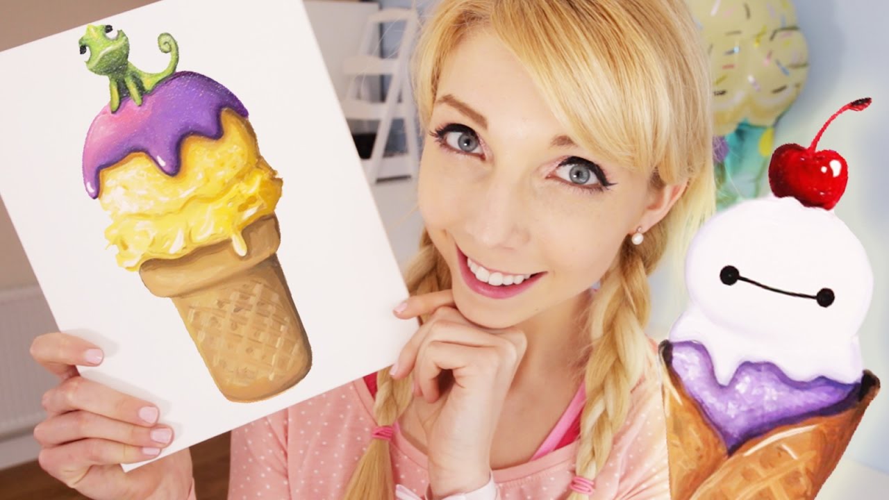Disney Ice Cream ART YouTube