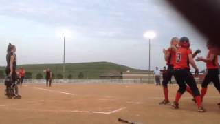 Haylies 10Th Career Home Run. East Cobb Bullets. Marietta,