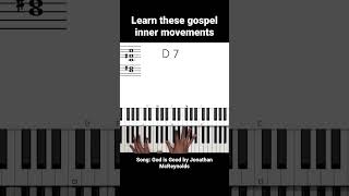 Learn these gospel inner movements #jazzchords #piano #gospelmusic