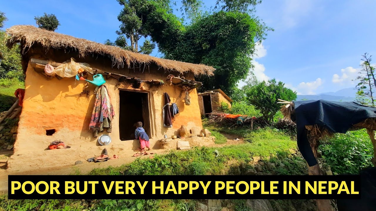 Poor but Very Happy people || Nepal Village Lifestyle || Primitive Nepal