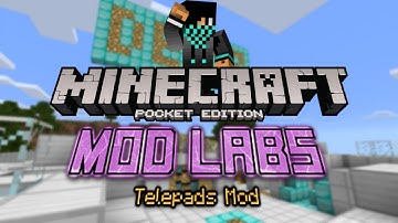 MCPE [0.11.1] MOD LABS: Telepads Mod