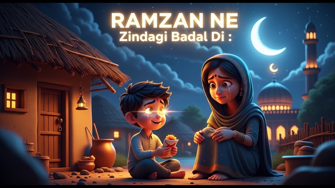 Ramzan Ne Zindagi Badal Di  Ek Gareeb Ghar Ki Roshan Kahani | Urdu Kahani