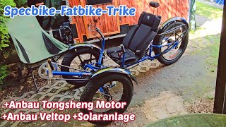 Specbike Trike-Besser als HP Velotechnik ?  + Mhpowos 200 Watt Solarmodul