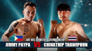 🇵🇭Jimmy Paypa vs 🇹🇭Chinathip Thawiphun - ABF Welterweight Championship