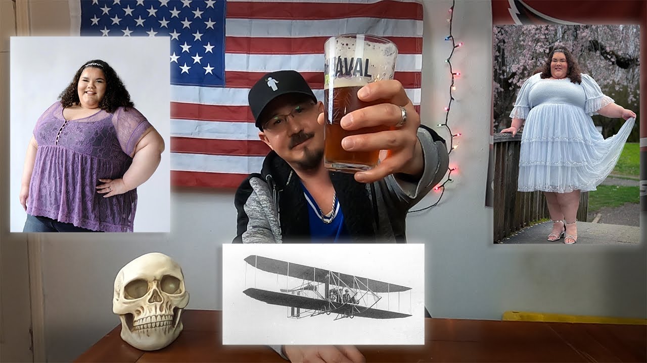 Plus Sized Passenger Demands Free Airplane Seats! Booze & News YouTube