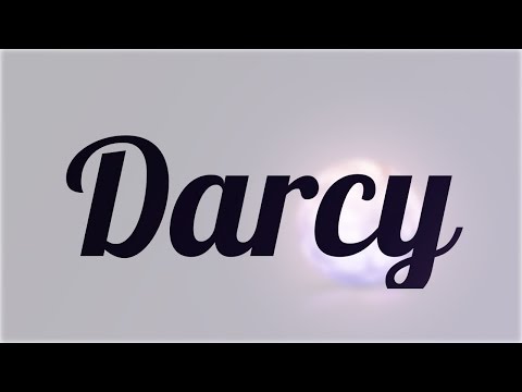 Video: ¿Darcy puede ser un nombre de niño?