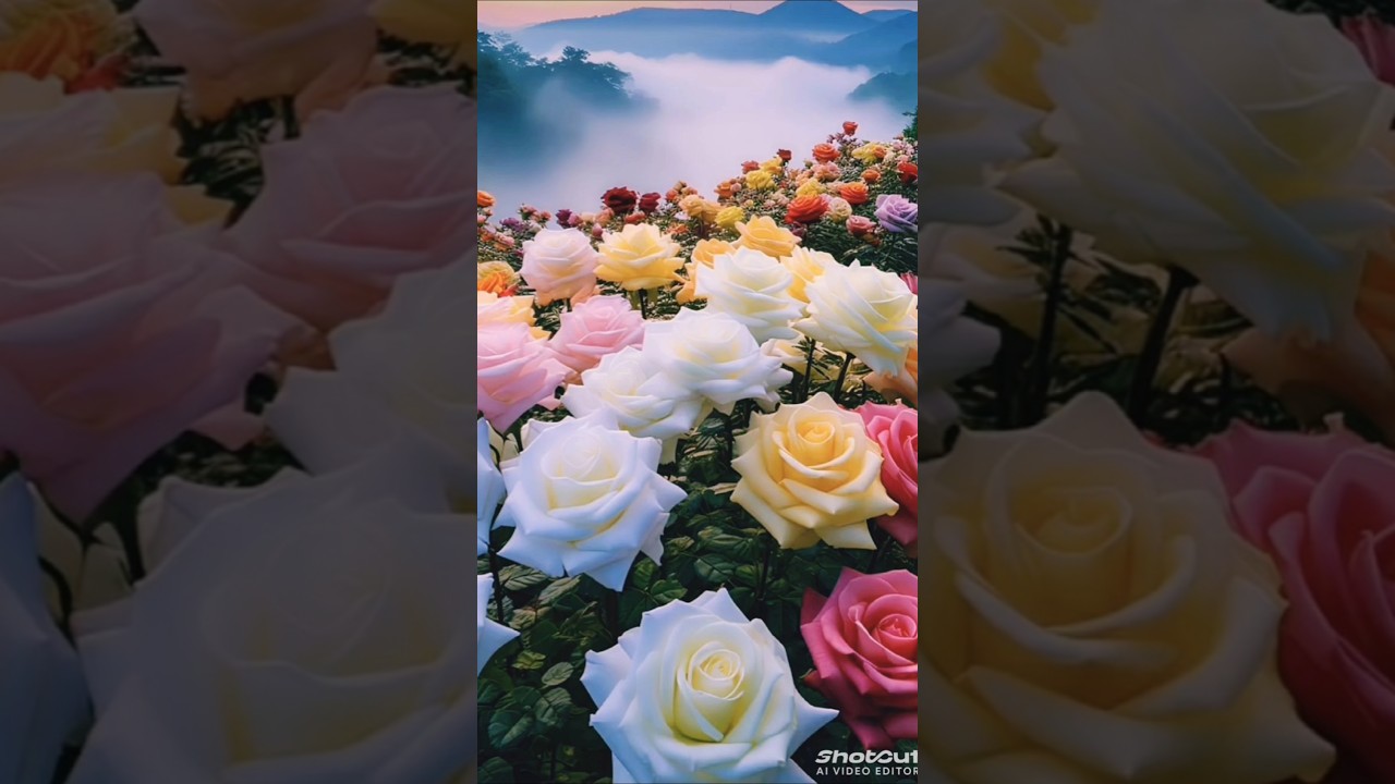 The most beautiful flowers in the garden 