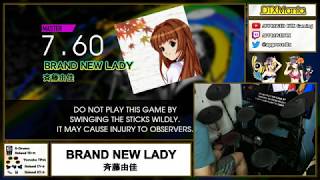 【DTXMania演奏】 BRAND NEW LADY (GITADORA化譜面) 【drummania 7thMIX】