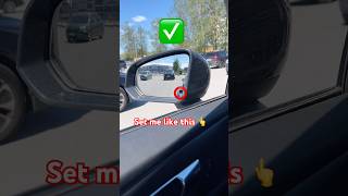 car mirror adjustment | car driving training | MIRROR SETTING IN CAR | car driving training