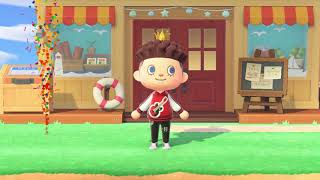 Animal Crossing: New Horizons Queen Clothing (Brian May, Roger Taylor, Freddie Mercury) Nintendo