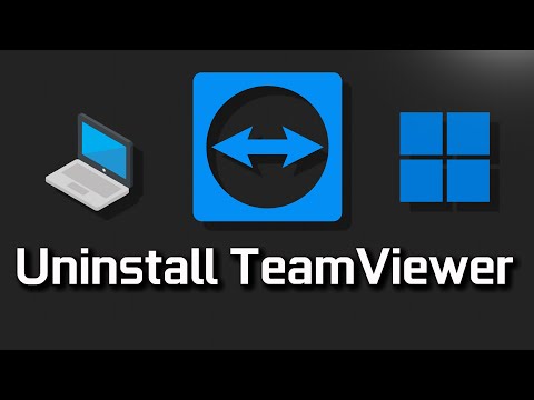 How To Uninstall TeamViewer From Windows 1110 [Tutorial]