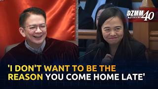 'I don't want to be the reason you come home late': Ferrer kay Escudero pagpatak ng 6PM