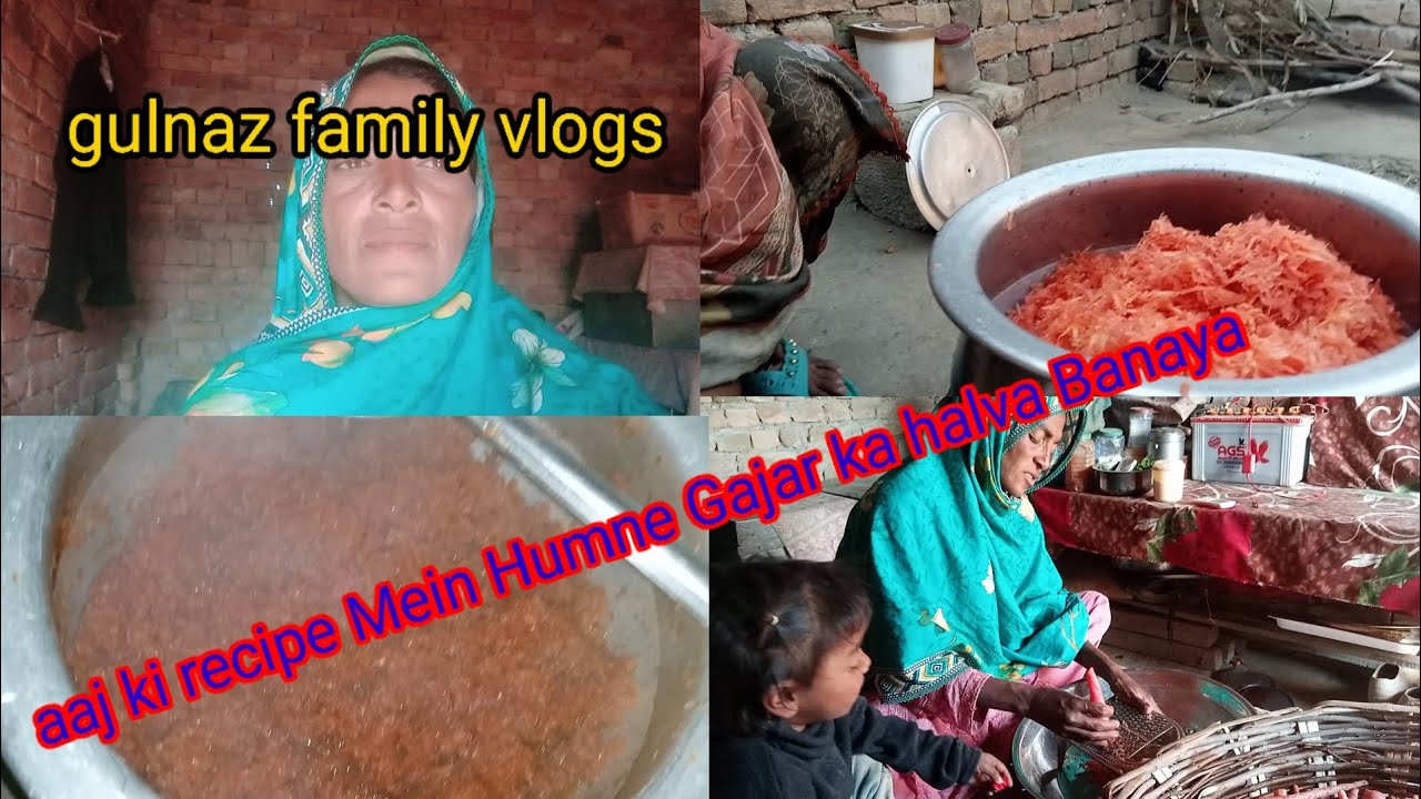 Aaj ki recipemeinhumne Gajar ka halva Banaya