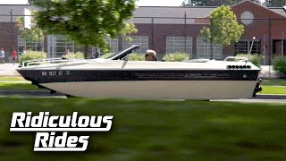 I Turned A Boat Into A Car | RIDICULOUS RIDES