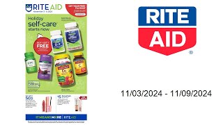 Rite Aid Weekly Ad (US) - 11/03/2024 - 11/09/2024