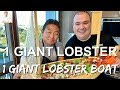 GRAPHIC: 1 GIANT LIVE Lobster...1 GIANT Lobster Sushi Boat