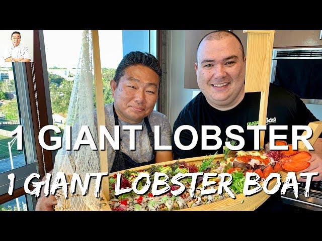 GRAPHIC: 1 GIANT Lobster...1 GIANT Lobster Sushi Boat