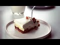 Eggless White Choc Milk Cake | ASMR | Fast Recipe