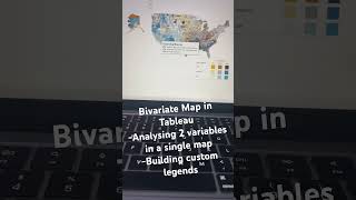Bivariate map in Tableau +Custom legends in Tableau 