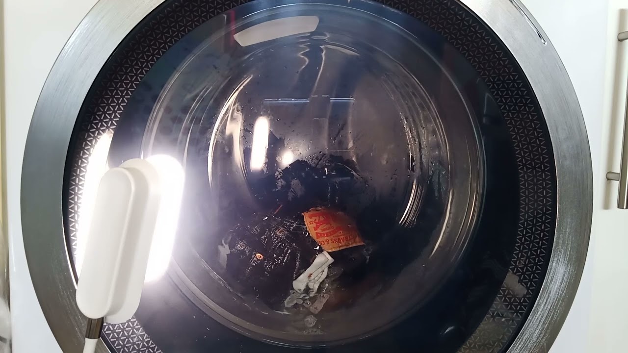 New Hotpoint Gentle Power H8W946WBUK Jeans Wash 40°C