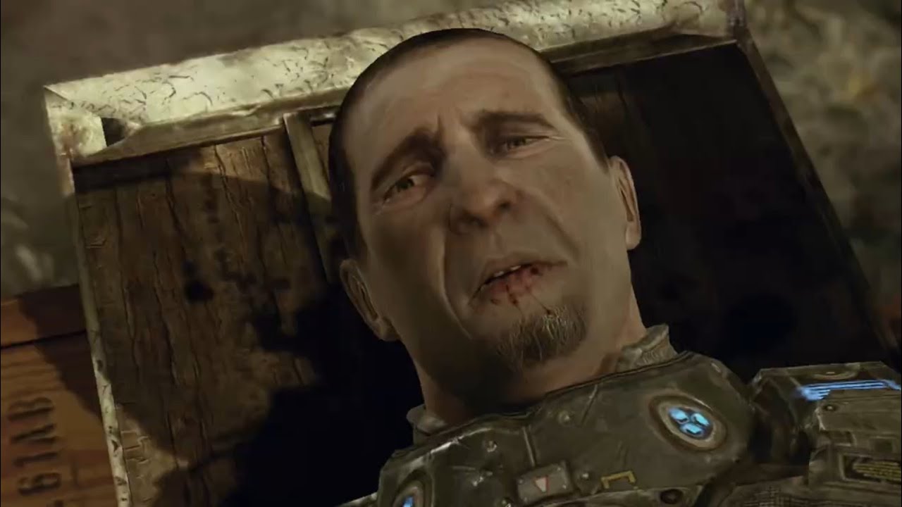 Gears Of War 3 - Chairman Richard Prescott's Death