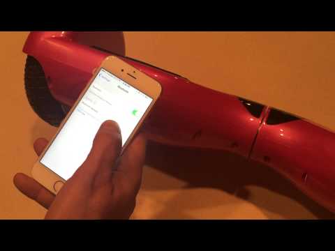 Hoverboard Connecting to Bluetooth