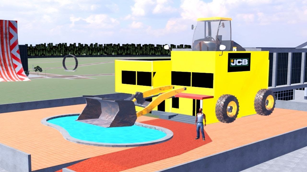 Franklin Change House to JCB in Indian Bike Driving 3D