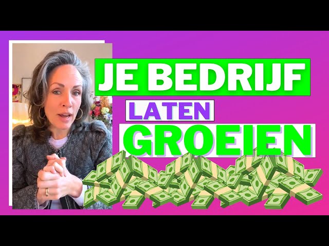 Je bedrijf laten groeien | Liesbeth LIVE Business Motivation afl. 70