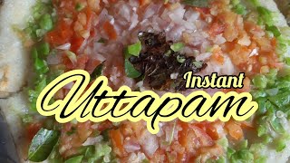 uttapam / instant uttapam / Rawa uttapam