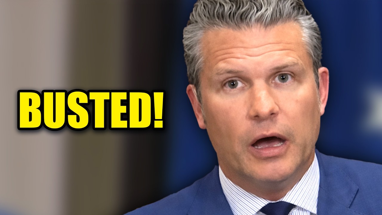 Pete Hegseth PANICS as DAMNING Secret Goes Public!