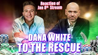 Stevewilldoit needs Dana White to Save him on Blackjack! #blackjack #casino #vegas