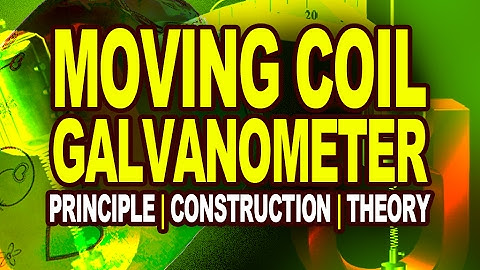 GALVANOMETER MET BEWEGENDE SPOEL: Principe, constructie en theorie | Videotutorials over natuurkunde